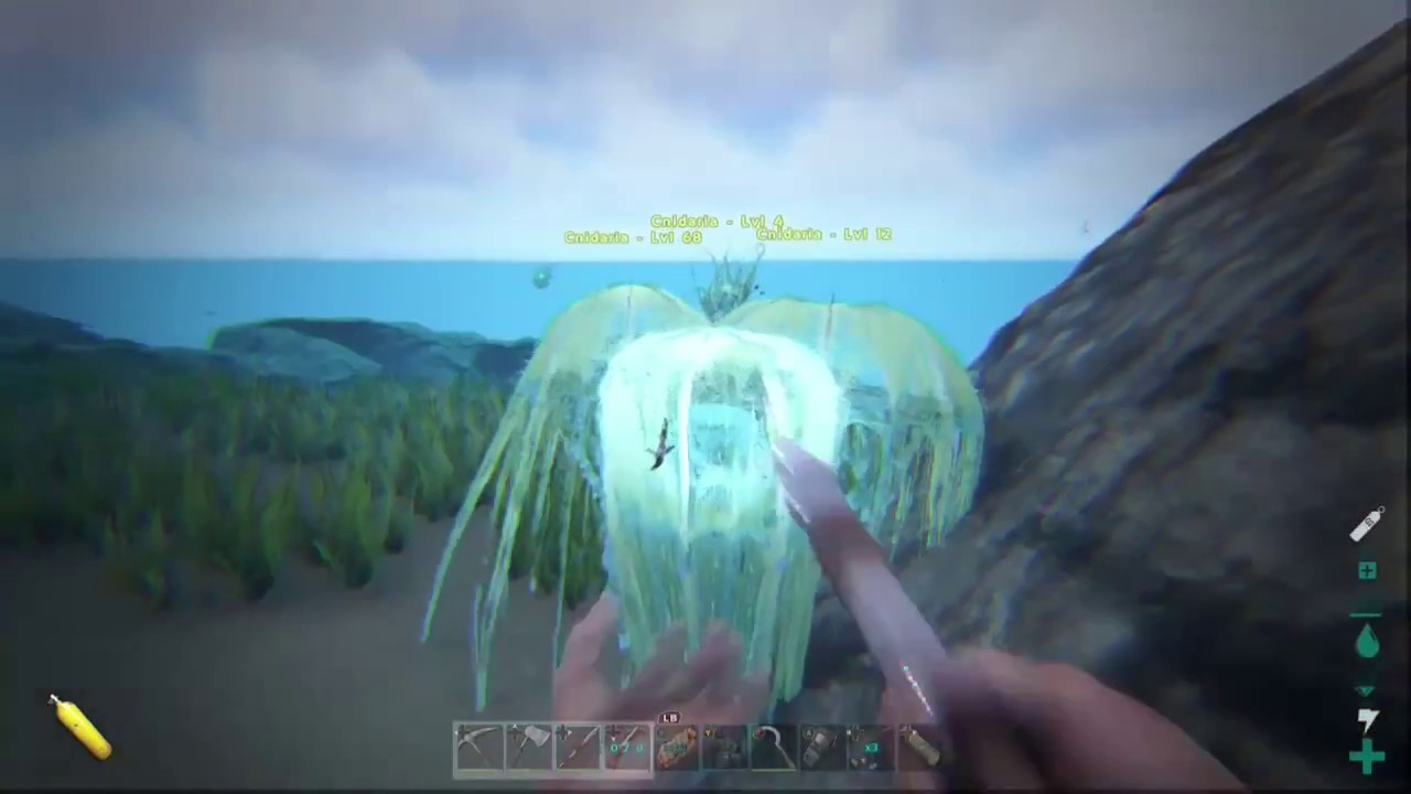 ARK Survival Evolved How to get BioToxin and Craft Shocking Tranq Darts - YouTube