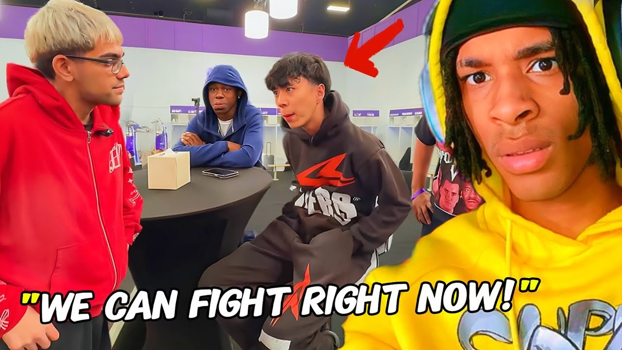 RAY HAD HIM SCARED!!😱 (Rayasainboy Presses N3on at Mr.beast Event!)🤯