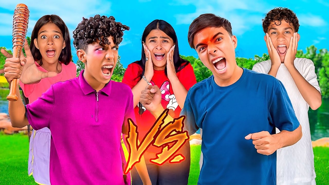 ESTEVÃO E GABRIEL BRIGARAM FEIO…