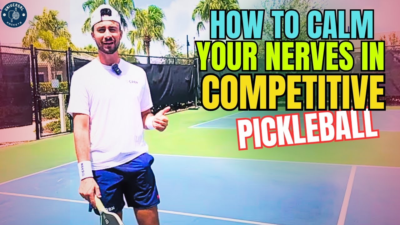 Как успокоить нервы в соревновательном пиклболе | Играйте лучше под давлением