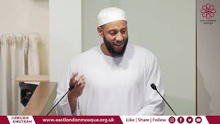 The real meaning of trials (English) | Sh Mohammed Mahmoud | Jumu‘ah Khutbah | East London Mosque