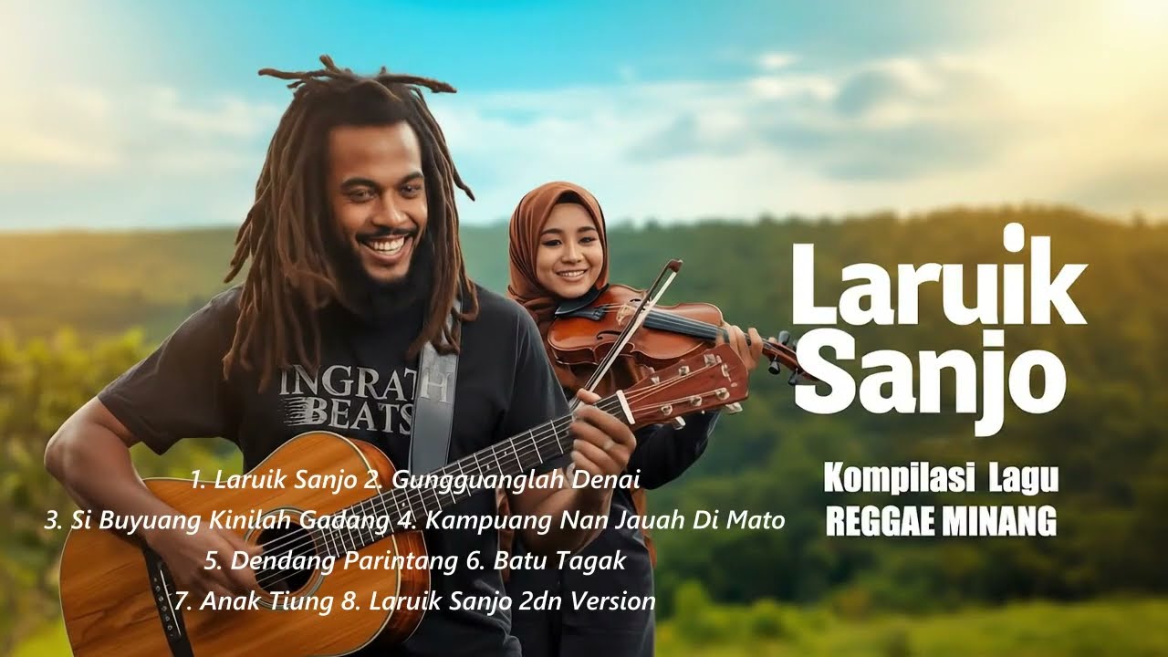 Laruik Sanjo 🌴 Kompilasi Cover Lagu Reggae Minang | Santai, Adem & Penuh Raso
