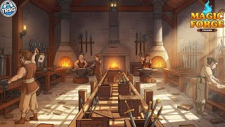 New Weapon Forging Tycoon Game - Magic Forge Tycoon screenshot 1