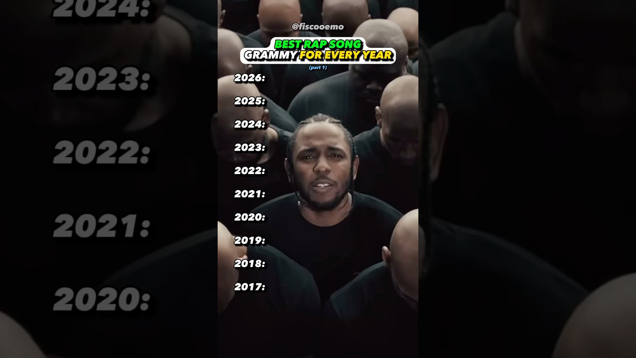 BEST Rap Song Grammy For 2026?