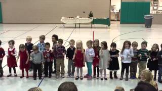 Adalyn's pre school Christmas program