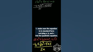 ex.1 Solving a Quadratic Equation with Complex Roots #shorts