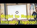 First look framework laptop review from right to repair supporting manufacturer