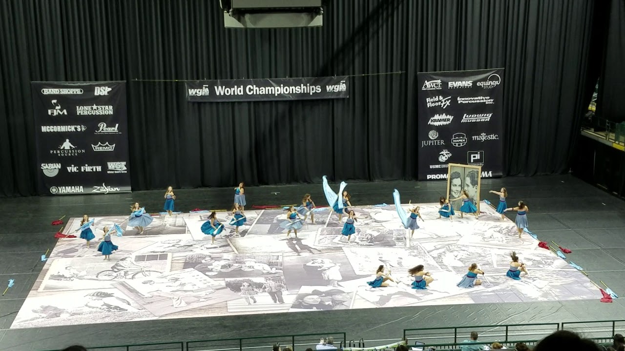 Kiski colorguard 2018 WGI semifinals