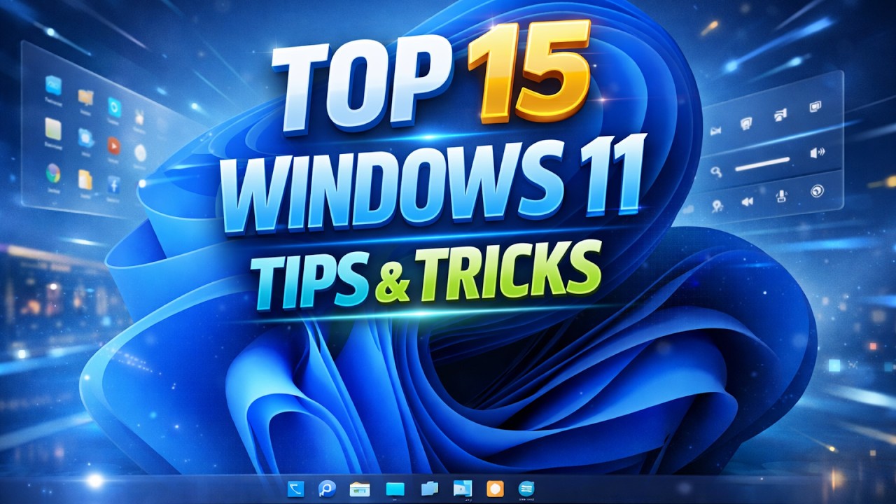 TOP 15 WINDOWS 11 TIPS AND TRICKS - YouTube