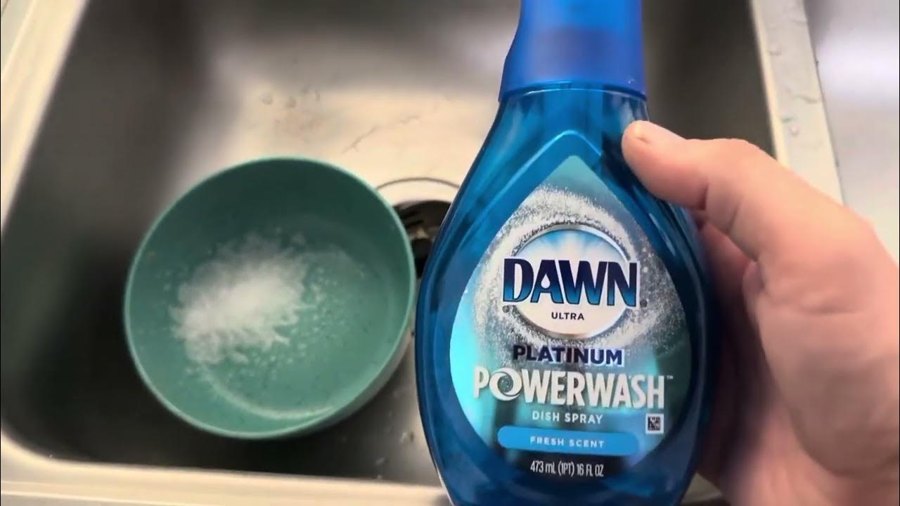 Dawn Ultra Dish Spray, Fresh Scent, Platinum Powerwash - 473 ml