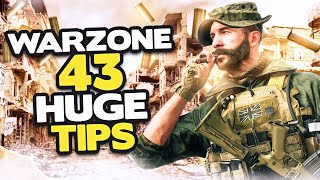 Warzone 43 HUGE tips to INSTANTLY get BETTER in Season 4
