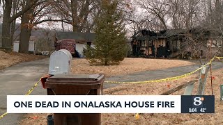 One dead in Onalaska house fire
