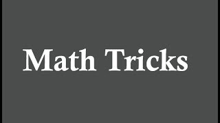 Math Tricks Android App screenshot 1