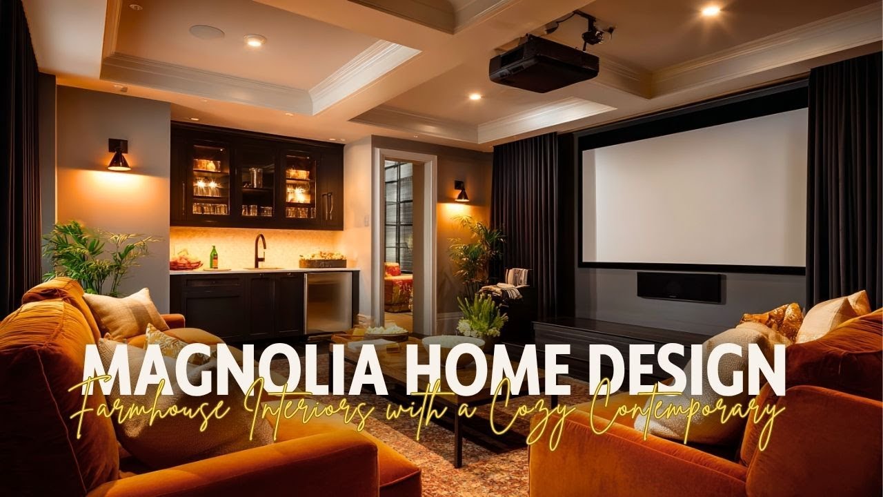 Обзор дизайна интерьеров от Magnolia Home: фермерские дома с уютным современным акцентом.