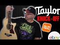 TAYLOR 914 KNOCKOFF Guitar from TEMU (UNBOXING + First Impression, Review)