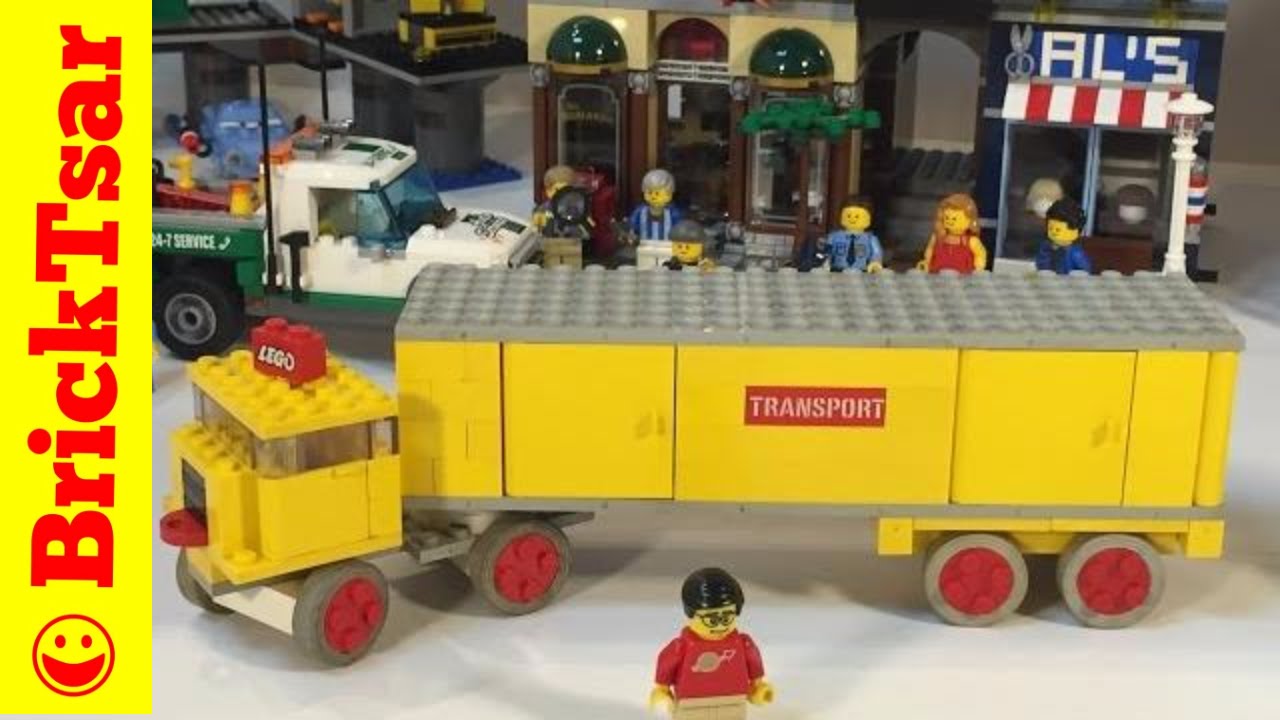 Atlantic Lighed tab LEGO MODEL MAKER 335 TRANSPORT TRUCK from 1967! Vintage! - YouTube