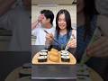 I didn't expect this🍣🤣 #shorts #challenge #couple
