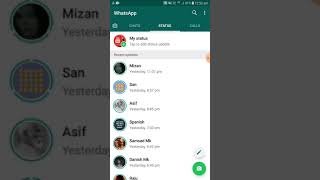 WhatsApp status secret tricks | WhatsApp status hidden setting | #hidestatus|  #shortsvideo |#shorts