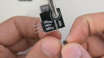 How to assemble a split-flap sensor module