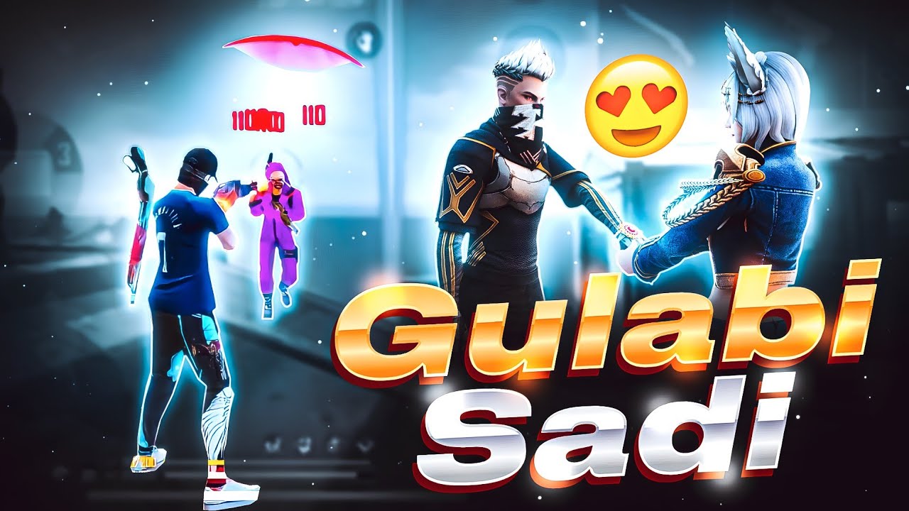 Gulabi Sadi Free Fire Montage  Instagram Trending Marathi Song  free fire song  free fire status