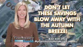 Harvest the Savings on CR-V Hybrid and Pilot | Community Honda