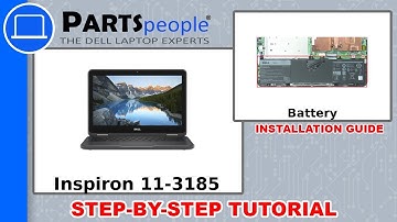 Dell Inspiron 11-3185 (P25T003) Battery How-To Video Tutorial