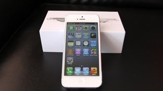White/Silver iPhone 5 Unbox & Overview + FREE GIVEAWAY Announcement!