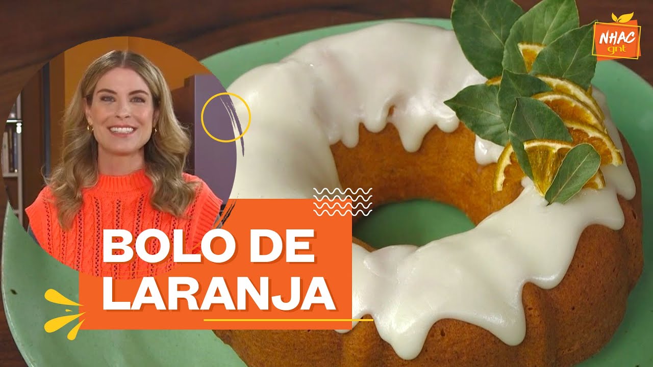 Bolo de laranja com glacê: aprenda a fazer massa no liquidificador | Rita Lobo | Cozinha Prática