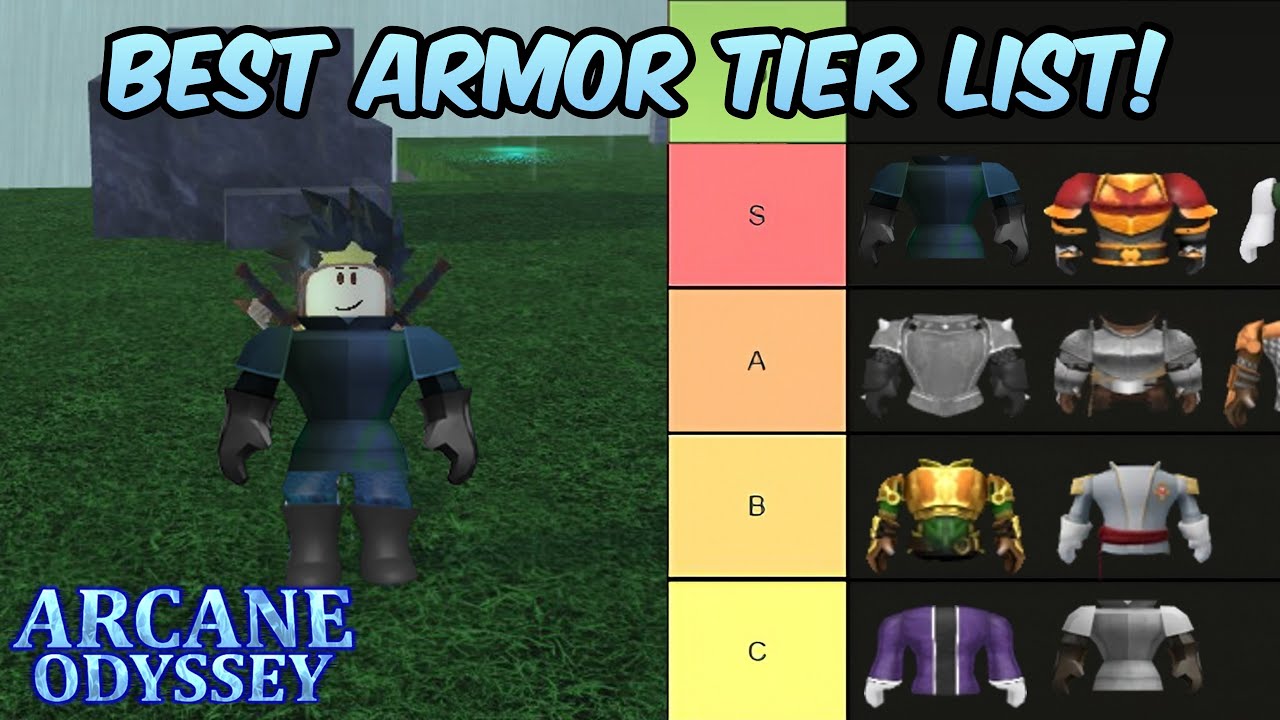 Arcane Odyssey - THE OFFICAL CLASS BUILD TIER LIST 