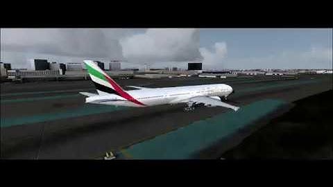 P3D V4.1 | 15 Hour Ultra Long Haul Timelapse | Los Angeles to Dubai | Emirates PMDG 777-300ER
