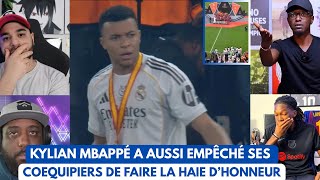 Polémique Kylian Mbappé Refuse De Fare La Haie Dhonneur Pour Les Jouers Du Barça