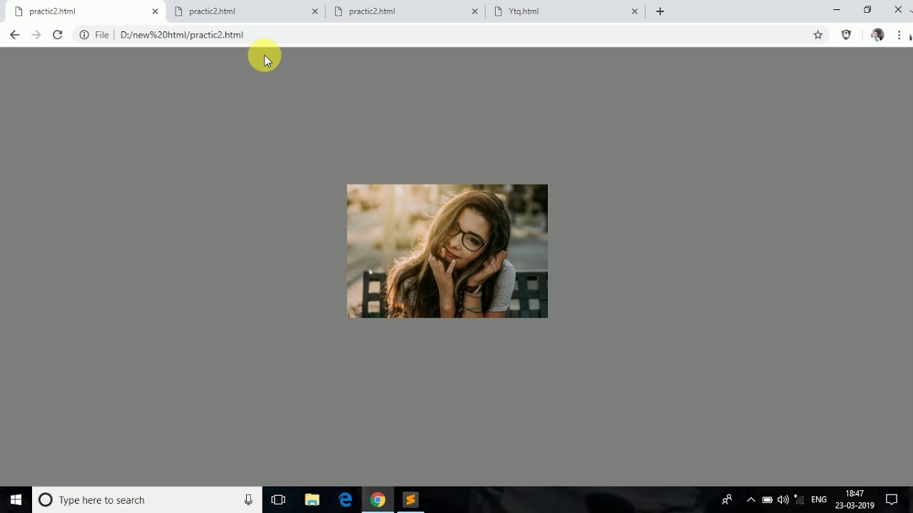 Image Hover Effect Using CSS and HTML - YouTube