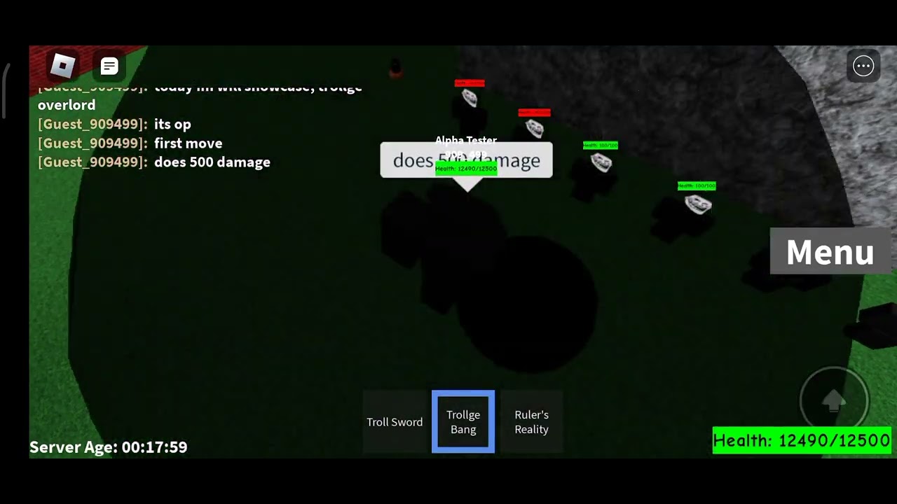 Overload Showcase Trollge incidents game, Overlord showcase - YouTube