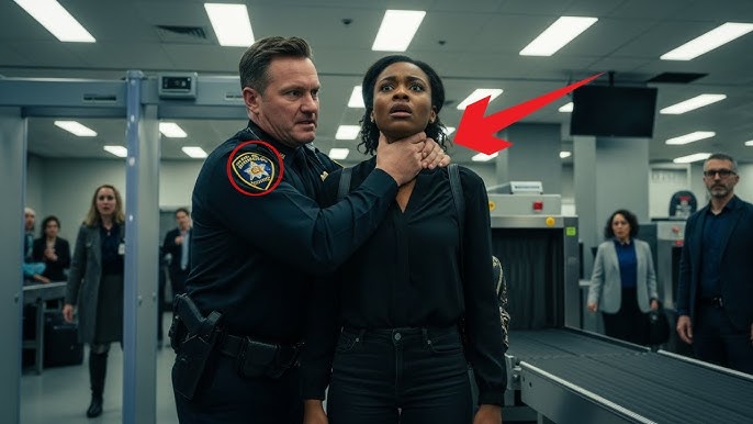 Racist Officer Grabs Black Woman's Throat at Airport — Unaware She's a Secret Agent - YouTube