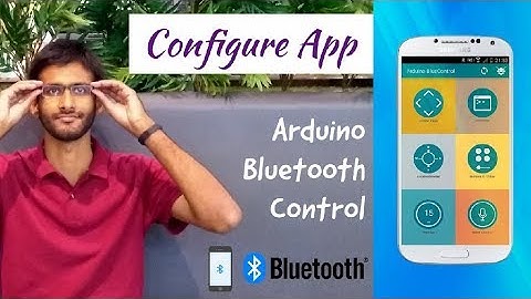 Configure the Android App - Arduino Bluetooth Control