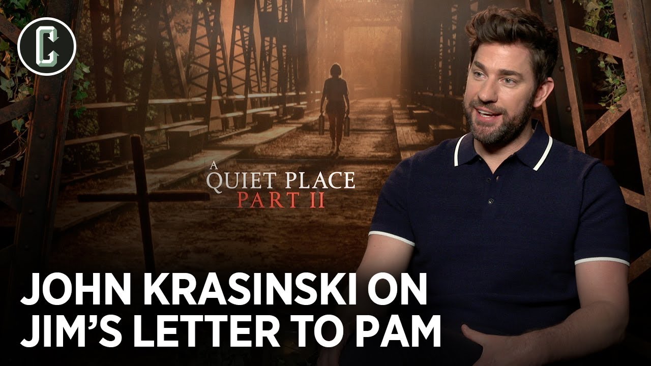 John Krasinski Reacts to Jenna Fischer’s Revelation about the Jim/Pam Note from The Office