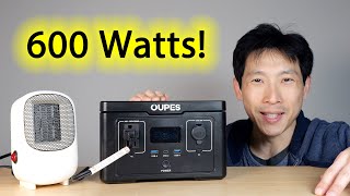 600W Output from a Tiny Power Station [Oupes Exodus 600]