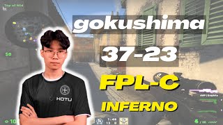 CSGO POV | gokushima 37Kills Inferno POV | FPL-C | Mar 20, 2023