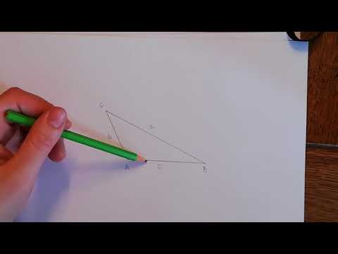 Video: Kako Nacrtati Visinu Trokuta