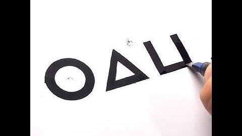 creating a squid game logo 🤤🤤