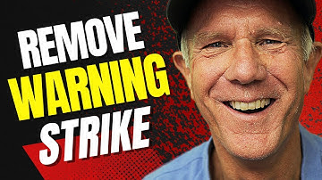 No More Warnings: Permanently Remove YouTube Community Guidelines Warning Strike With Ease