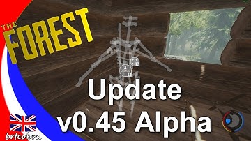The Forest (Update v0.45 Alpha) Armor mannequin,improved log/rock storage