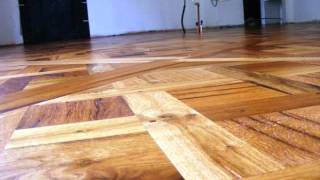 Versailles Parquet Panels Made From Old Oak.wmv
