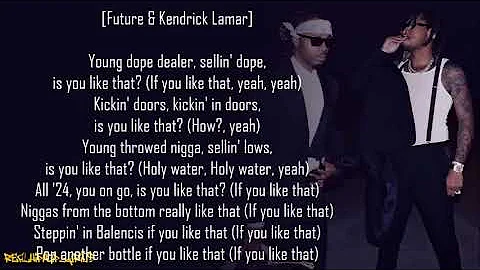 Future & Metro Boomin - Like That ft. Kendrick Lamar (Lyrics)