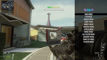 Sky High V1 TU18 BO2 GSC Mod Menu Developed By Torq