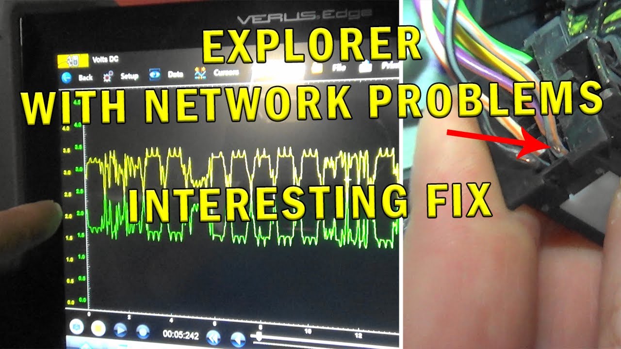 Problems With Explorer EXPLORER WITH NETWORK PROBLEMS. INTERESTING FIX. - YouTube