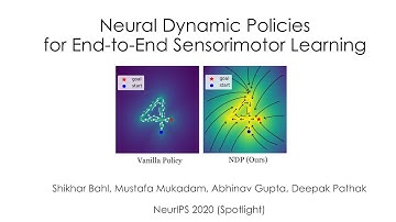 NeurIPS 2020: Neural Dynamic Policies (NDPs)