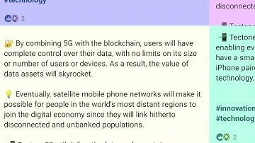 Tectone23 is the next generation smartphone with built in blockchain technology