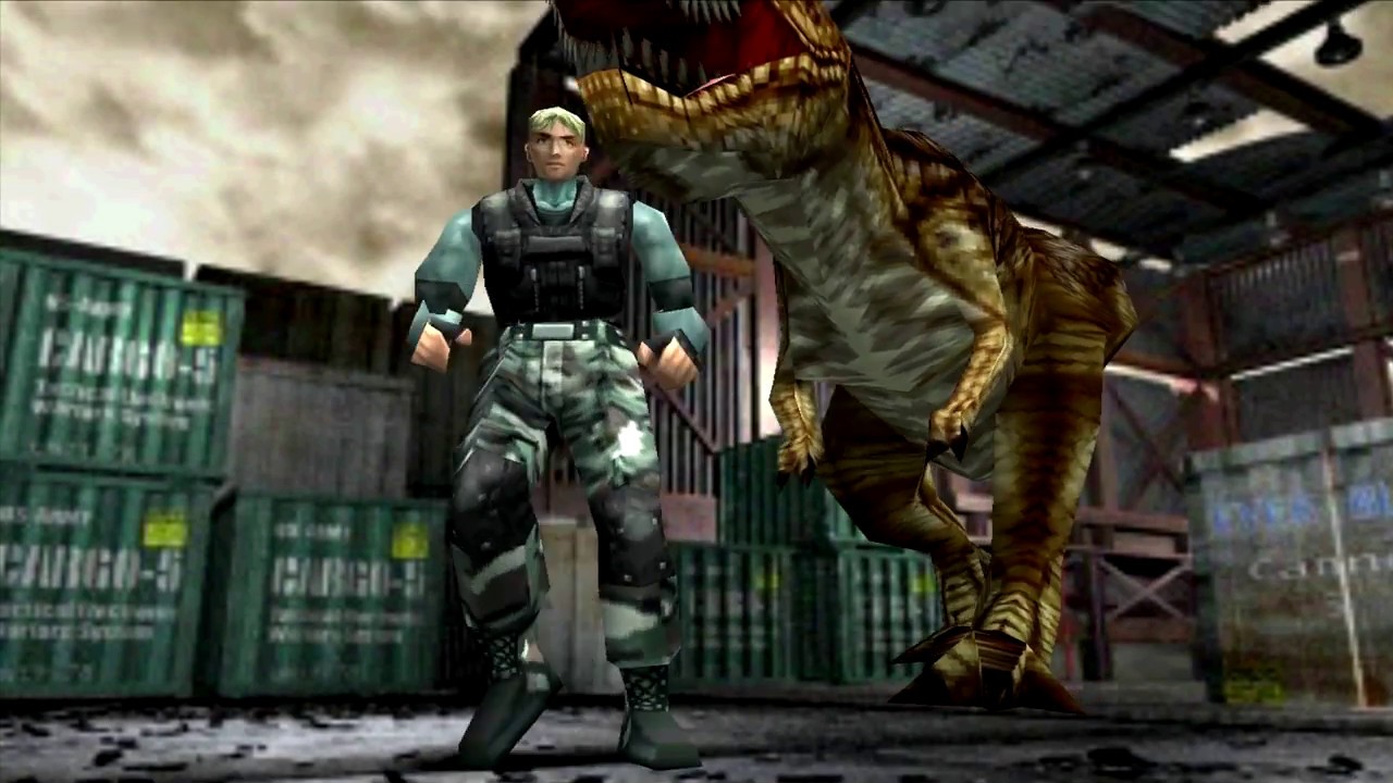Dino Crisis 2 Boss T-Rex [HARD]