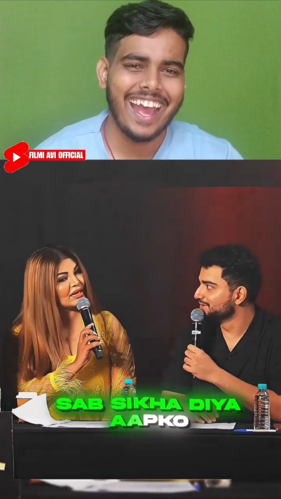 Samay Raina Roast Rakhi Sawant and Deepak Kalal | India got latent Reaction Video | #shorts #remix